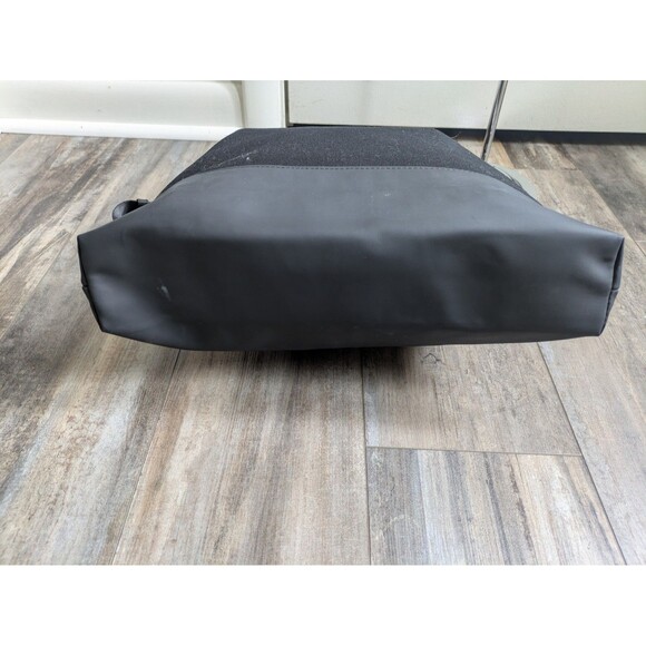 Versace Fragrances Black Canvas Bag Travel Handbag Overnight Gym Shoulder Tote - Picture 6 of 11